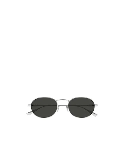 Saint Laurent Elliptical Sunglasses In Black