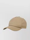 Saint Laurent Logo-embroidered Baseball Cap In Neutrals
