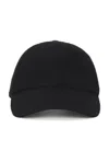 Saint Laurent Embroidered Hat In Black
