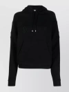Saint Laurent Women's Cotton Hoodie In Black