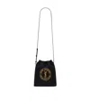 Saint Laurent Embroidered-logo Single-strap Tote In Black