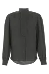 Saint Laurent Silk Shirt W/ Tie