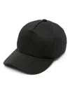 Saint Laurent Hat With Logo In Black