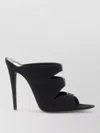 Saint Laurent Emilie Mules Open Toe Stiletto Heel