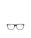 Saint Laurent Engraved-logo Square-frame Glasses In White