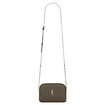 Pre-owned Saint Laurent Envelope Bag 'light Musk' In Brown
