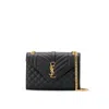 Saint Laurent Envelope Medium Bag In Black
