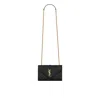 Saint Laurent Envelope Small Bag In Brown