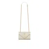 Saint Laurent Envelope Small Bag In Neutral