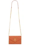 Saint Laurent Envelope Wallet On Chain Bag