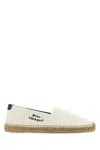 Saint Laurent Espadrillas In White
