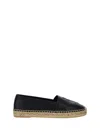 Saint Laurent Monogram Espadrilles In Lambskin