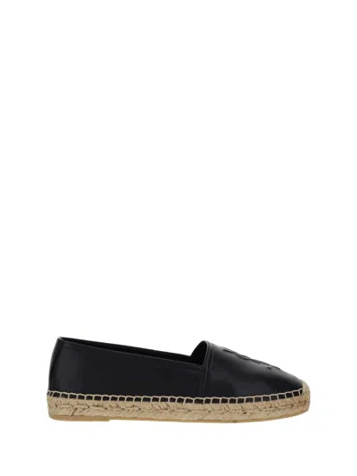Saint Laurent Espadrilles In Black