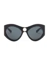 Saint Laurent Esther Sunglasses In Black