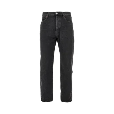 SAINT LAURENT ESTWOOD BLACK DENIM 'MICK' JEANS