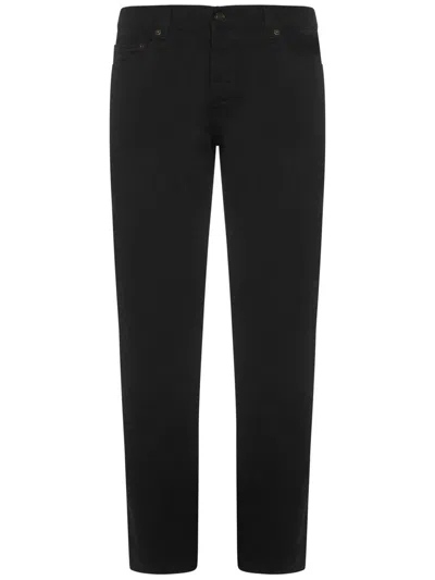 Saint Laurent Etienne Skinny Jeans In Black