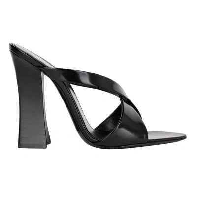 SAINT LAURENT SAINT LAURENT EVA MULES BLACK