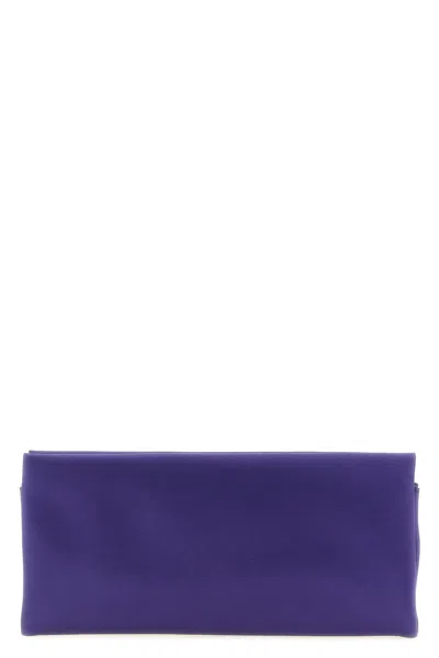 Saint Laurent 'evening' Clutch In Blue