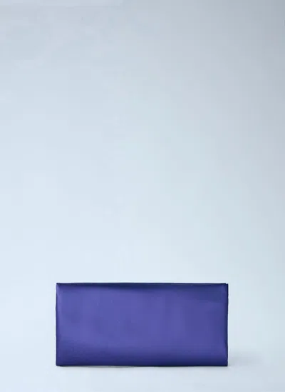 Saint Laurent Evening Clutch In Blue