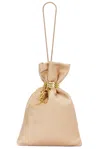 Saint Laurent Evening Pouch Bag In Nude & Baby Nude