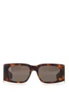 Shop Saint Laurent Eyeglass Sl 654 In Brown