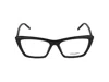 Saint Laurent Sl 276 Mica Opt Glasses In Black Black Transpare
