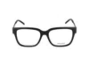 Saint Laurent Sl M110 Square-frame Glasses In Black Black Transparent