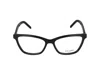 Saint Laurent Eyewear Optical In Black Black Transparent