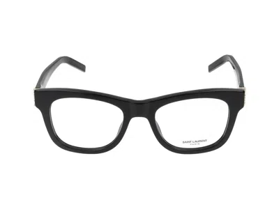 Saint Laurent Eyeglasses  Sl M159 001 Black Black Transpare 52/20/140