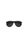 Saint Laurent Eyewear Aviator Sunglasses In Black