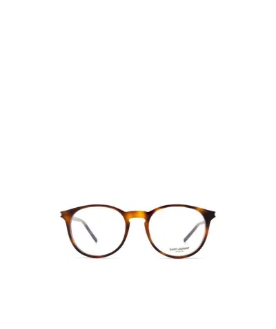 Saint Laurent Eyewear Boston Frames Glasses In Multicolor