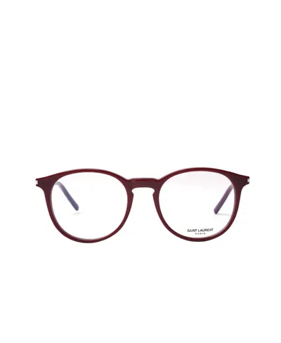 Saint Laurent Eyewear Boston Frames Glasses In White
