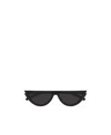 Saint Laurent Eyewear Cat-eye Frame Sunglasses In Black