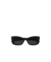 Saint Laurent Eyewear Cat-eye Frame Sunglasses In Black