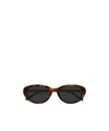 Saint Laurent Eyewear Cat-eye Frame Sunglasses In Brown