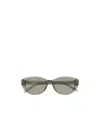 Saint Laurent Eyewear Cat-eye Frame Sunglasses In Gray