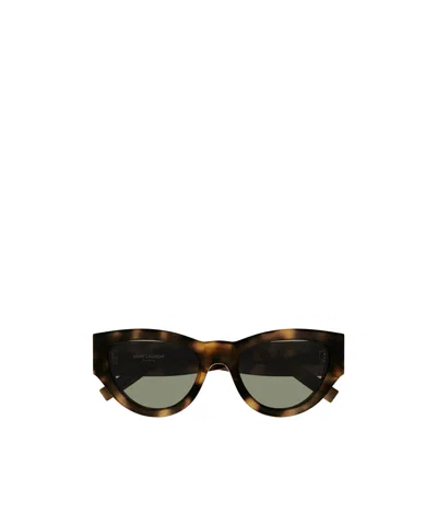 Saint Laurent Eyewear Cat-eye Sunglasses In Black