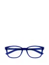 Saint Laurent Full Frame Plain Mirror In Blue