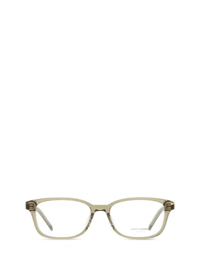 Saint Laurent Eyewear Eyeglasses In Green