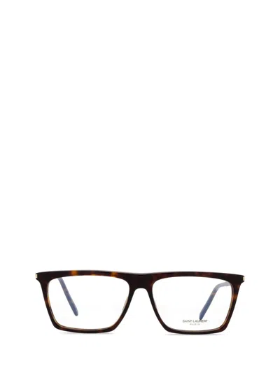 Saint Laurent Eyewear Eyeglasses In Brown