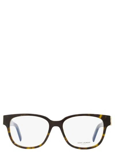 Saint Laurent Eyewear Eyeglasses In Brown