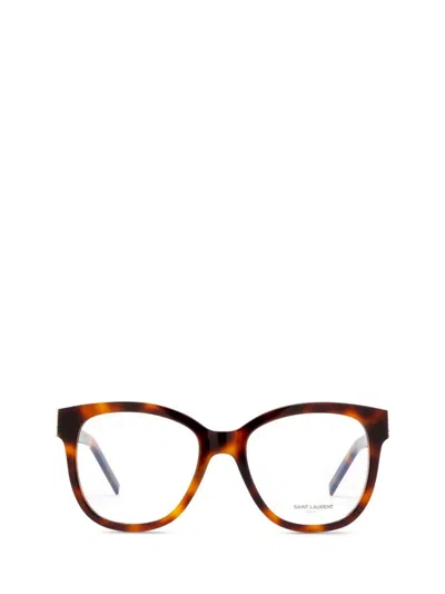 Saint Laurent Eyewear Eyeglasses In Brown