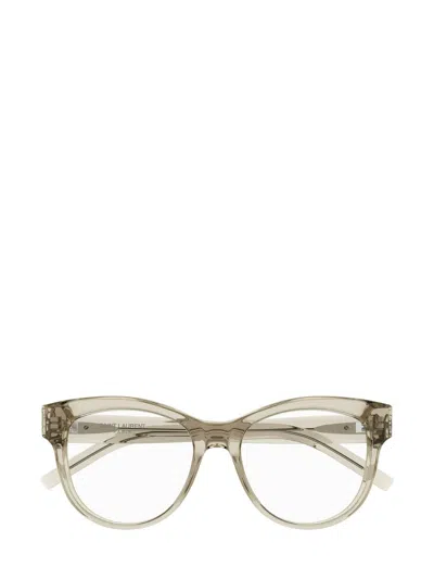 Saint Laurent Eyewear Eyeglasses In Brown