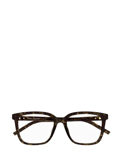 Saint Laurent Eyewear Eyeglasses In Brown
