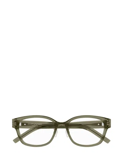 Saint Laurent Eyewear Eyeglasses In Green