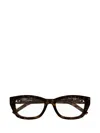 Saint Laurent Full-frame Plain Mirror In Brown