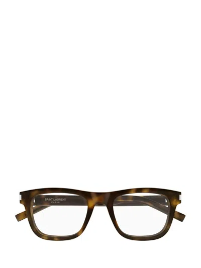 Saint Laurent Eyewear Eyeglasses In Brown