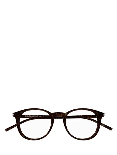 Saint Laurent Eyewear Eyeglasses In Brown