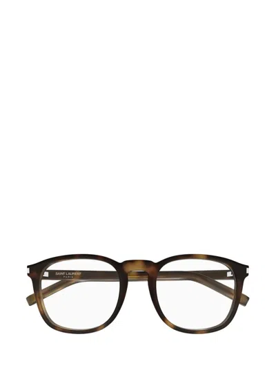 Saint Laurent Eyewear Eyeglasses In Brown
