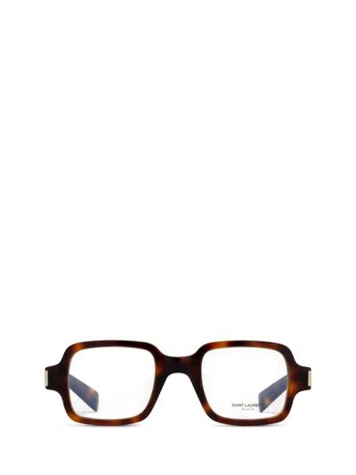 Saint Laurent Eyewear Eyeglasses In Brown
